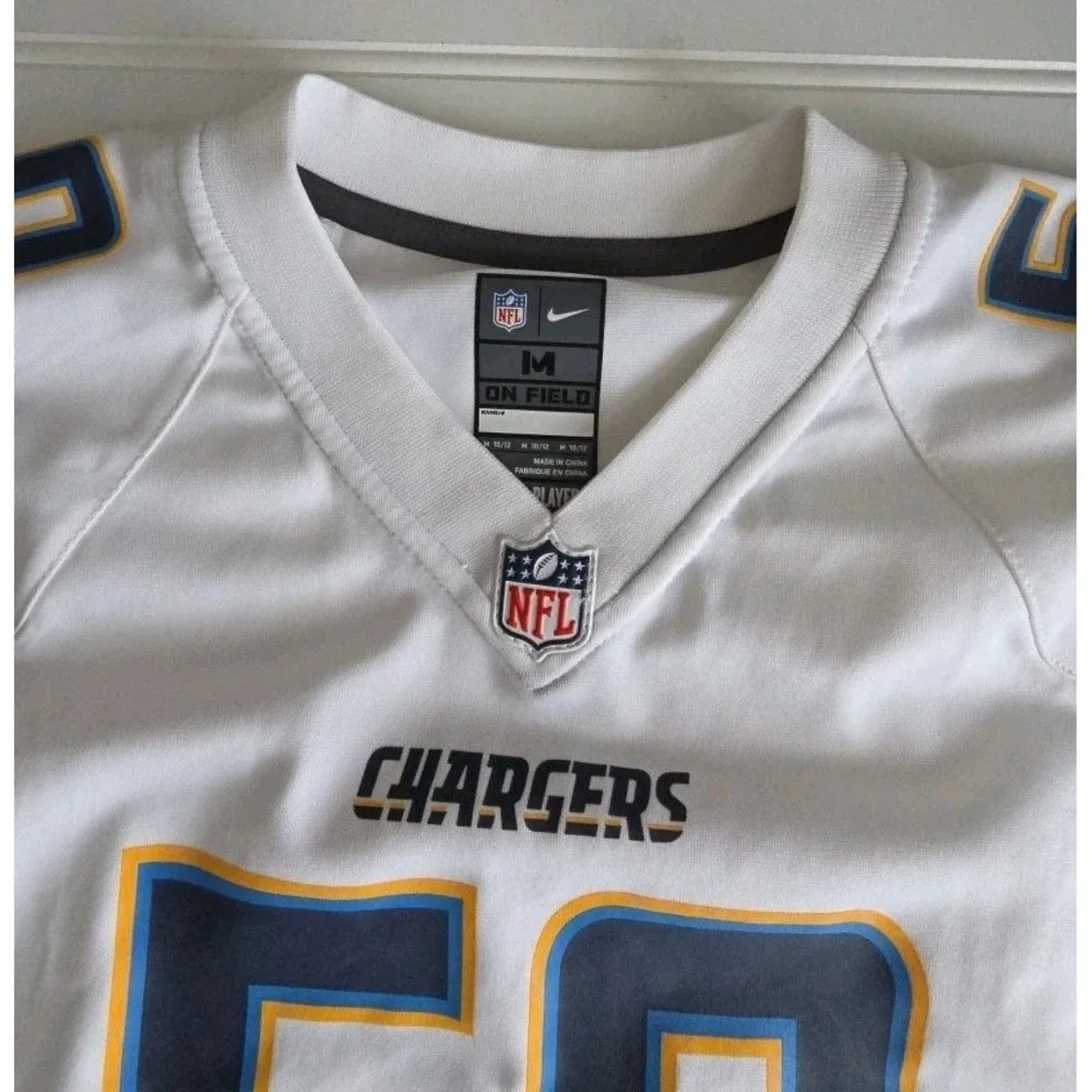 Nike San Diego Chargers Manti Te'o Jersey YOUTH M NFL On Field #50 WHITE